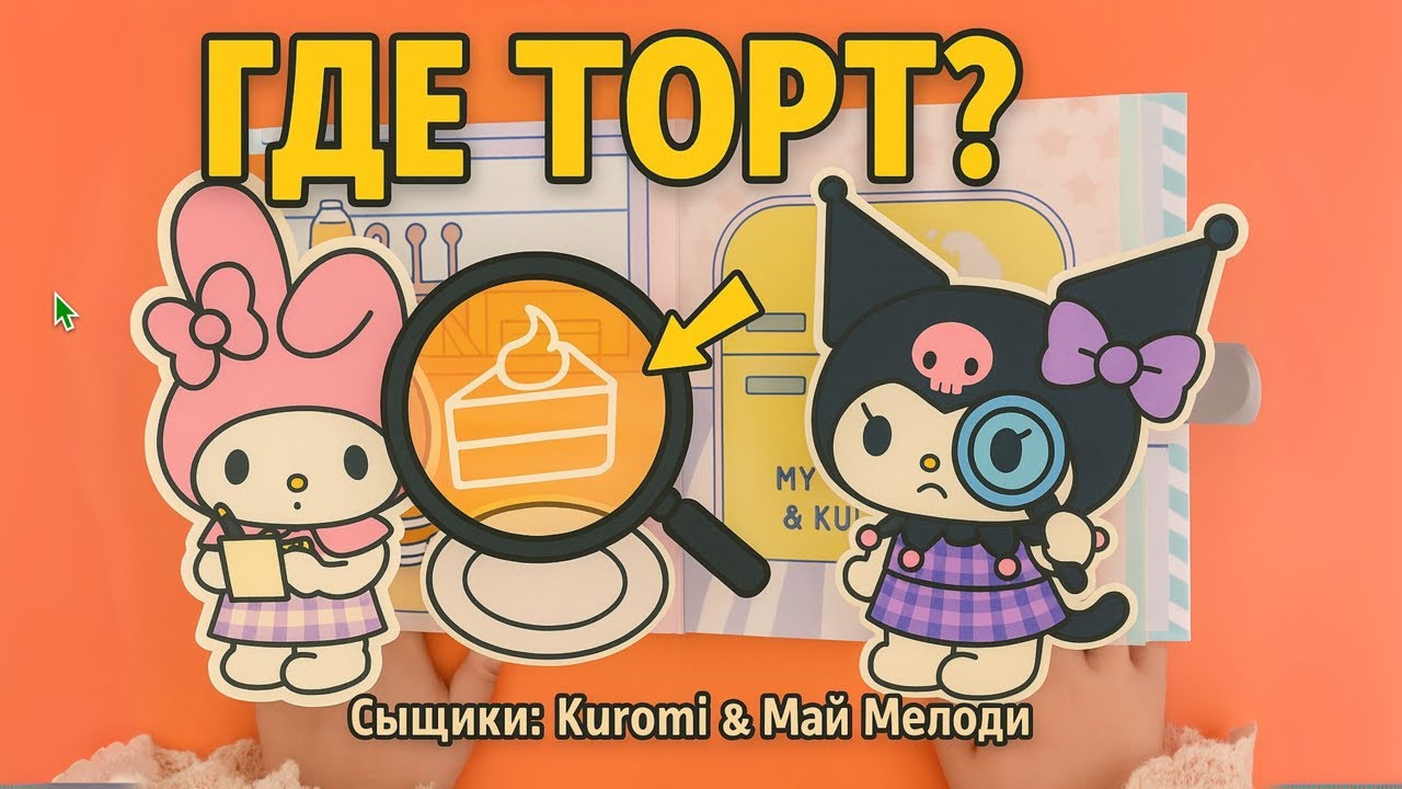КУРОМИ и МАЙ МЭЛОДИ ищут ТОРТИК 🔎🍰