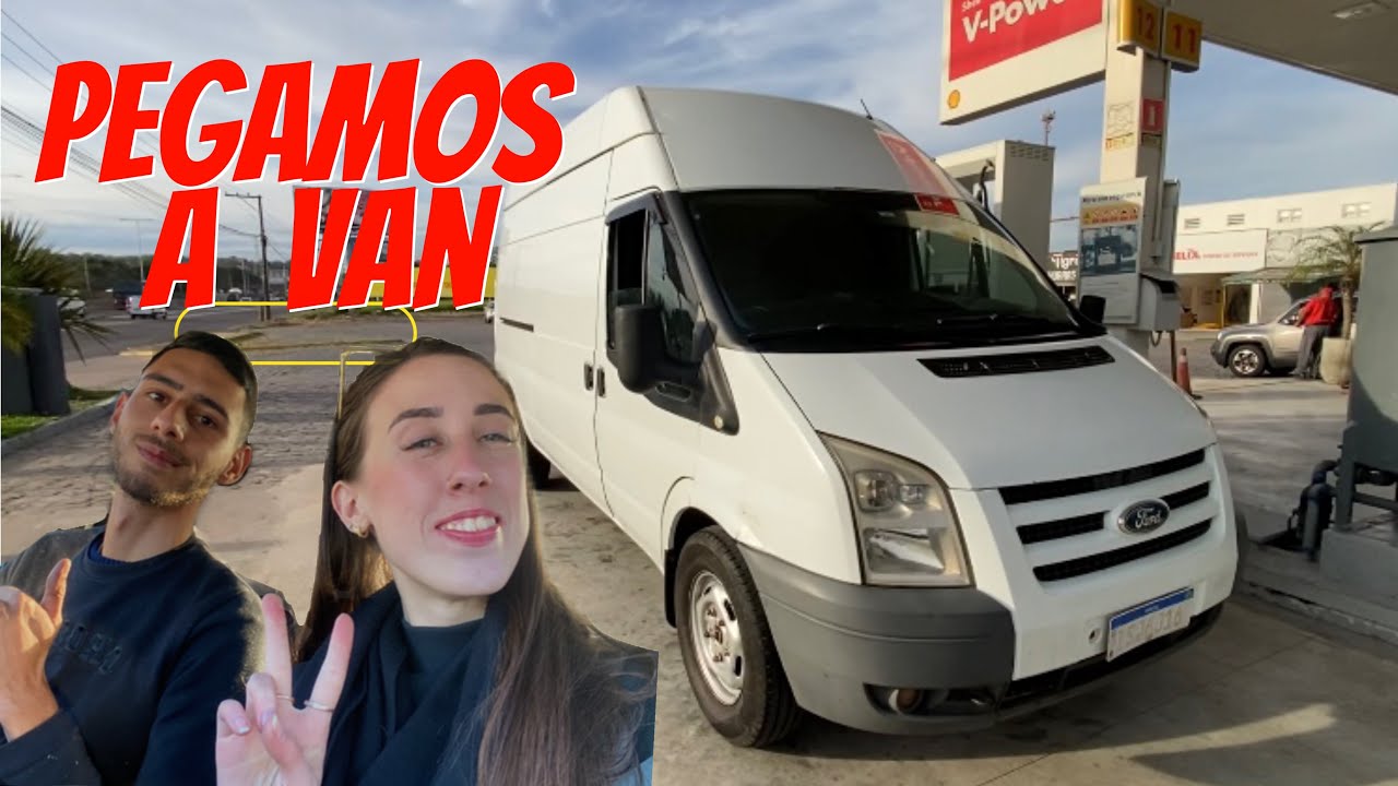 Finalmente pegamos nossa van! Nos inserindo no mercado de carga expressa