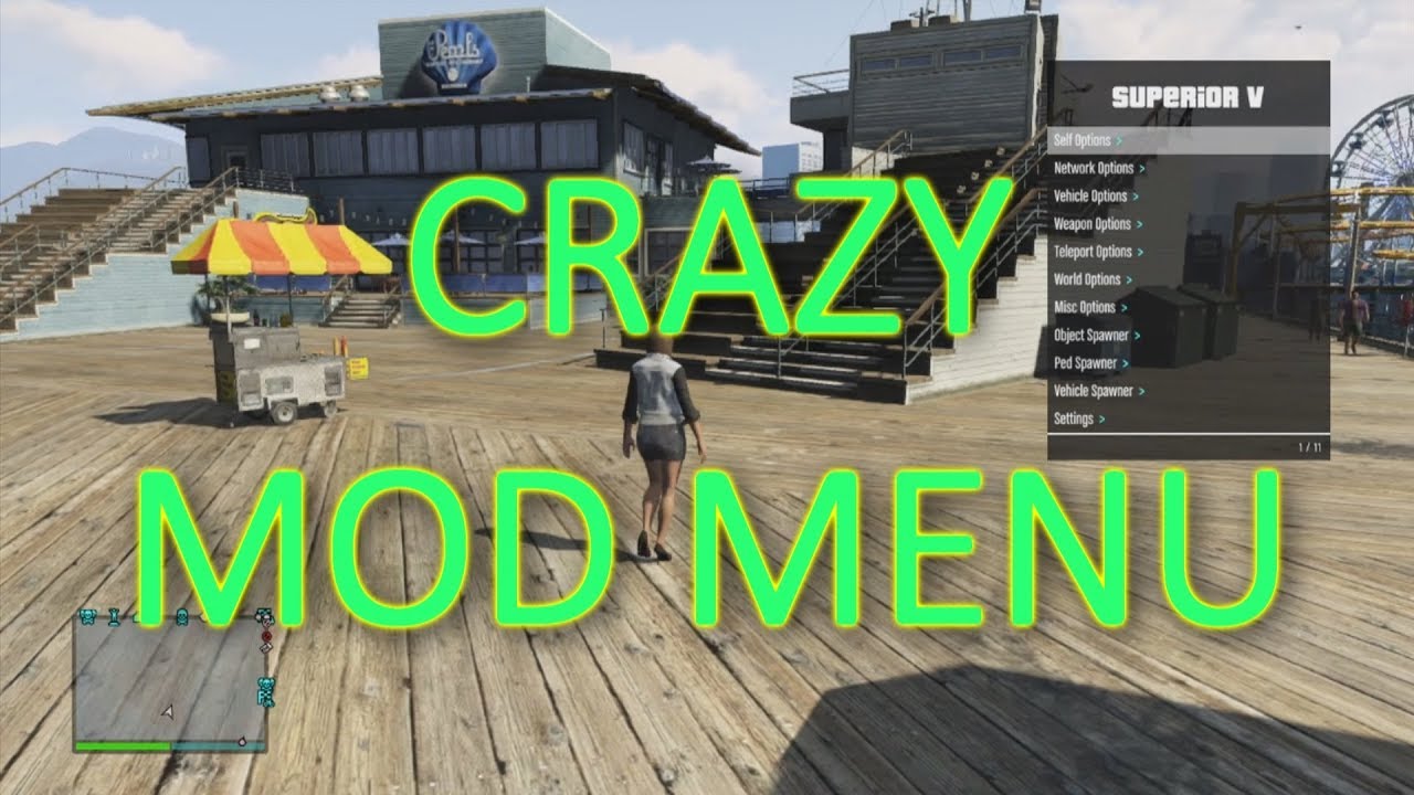 GTA V - Superior V Crazy Private Mod Menu: Give Players CO HOST And MORE!