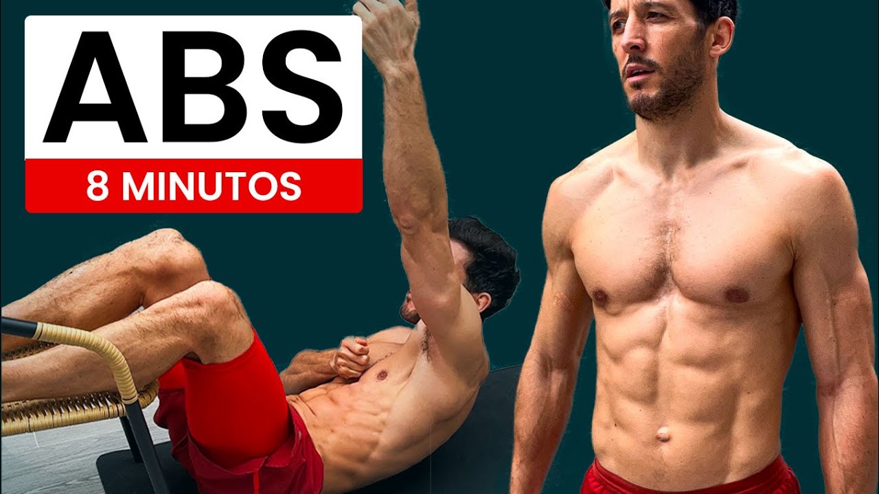 Abdominales En Casa: 8 MINUTOS - Rutina Para todos Niveles