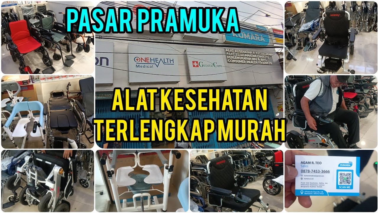 KURSI RODA ELEKTRIK ‼️TERCANGIH || ADA DI PASAR KESEHATAN PRAMUKA JAKARTA | WA 087874533666