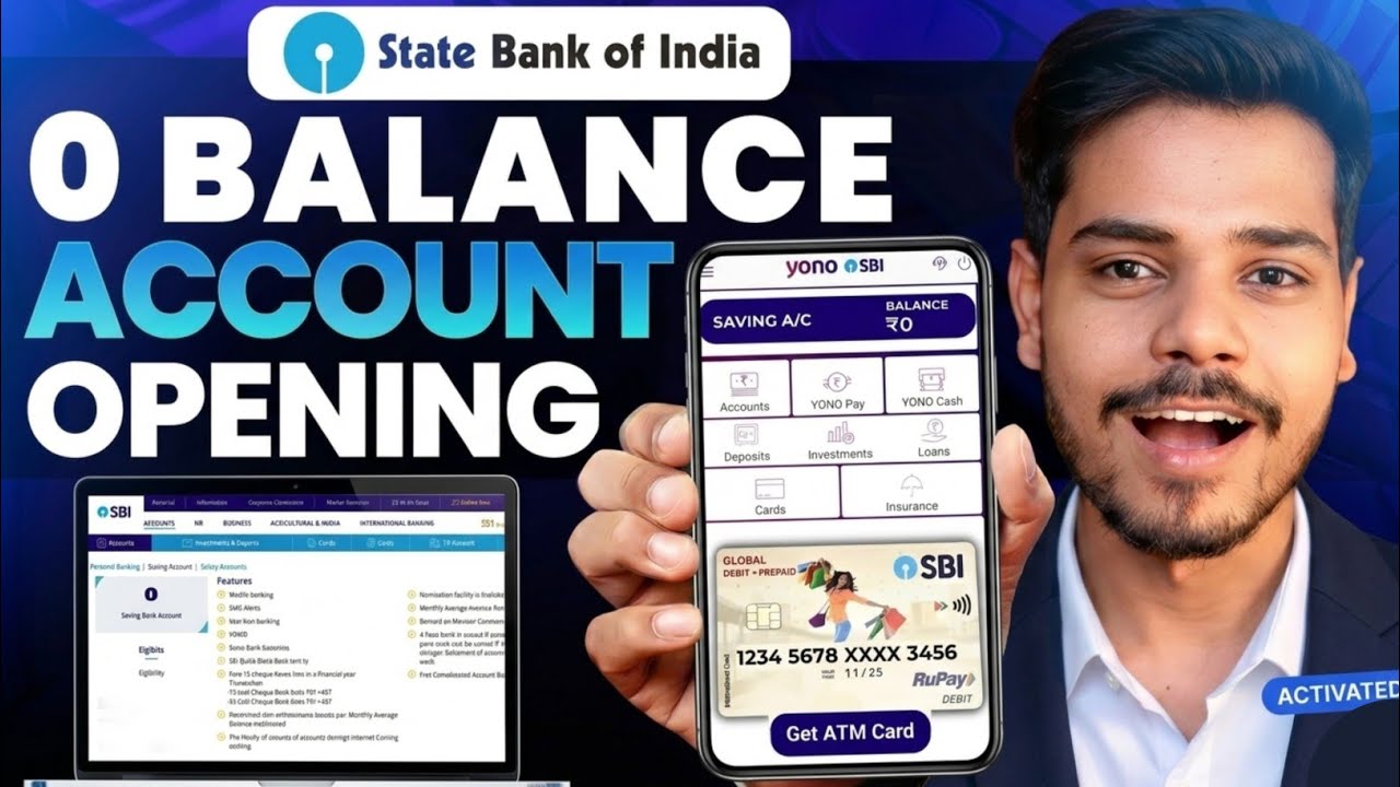 SBI Account Opening Online 2026 | SBI | Best Zero Balance Bank Account 2026