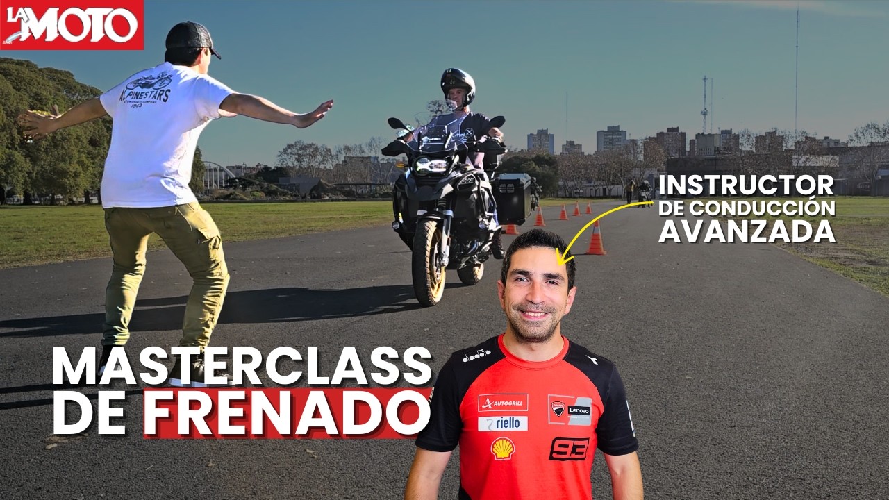 INFORME | ¿CÓMO FRENAR EN MOTO? Frenado de EMERGENCIA y CONSEJOS
