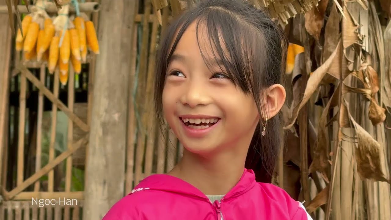Ngoc Han was happy when we visited. Poor girl rises in life