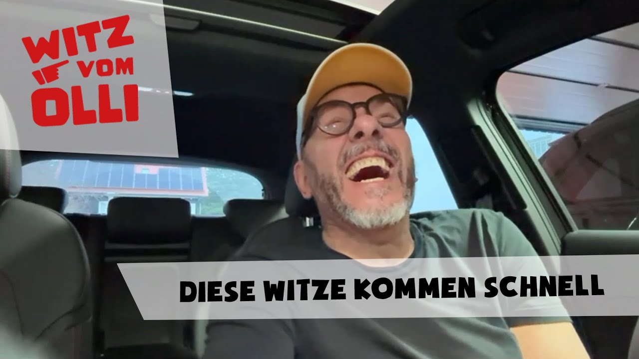 Diese Witze kommen schnell! Schnell + Schneller + Am schnellsten  | Witz vom Olli - 12/25