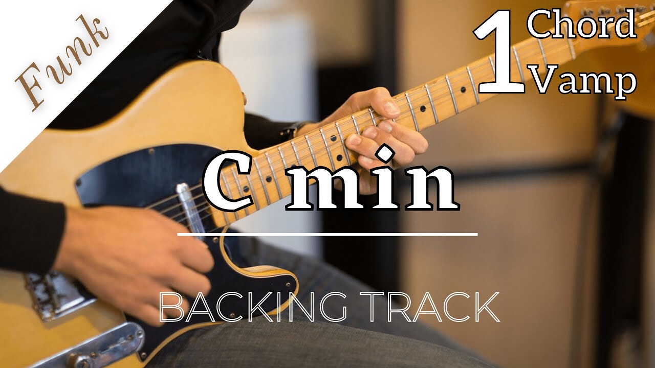 One Chord Backing Track - Funk - C Minor - 100 bpm