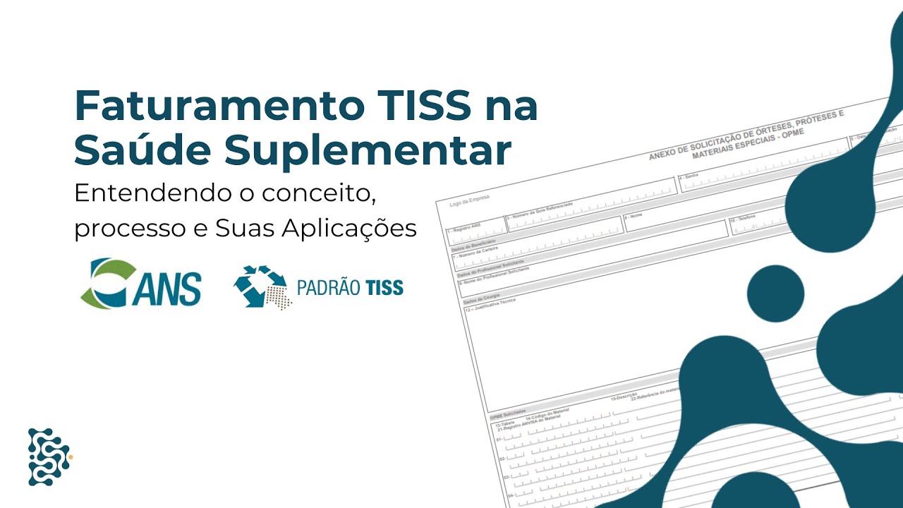 Faturamento TISS na sa&uacute;de Suplementar