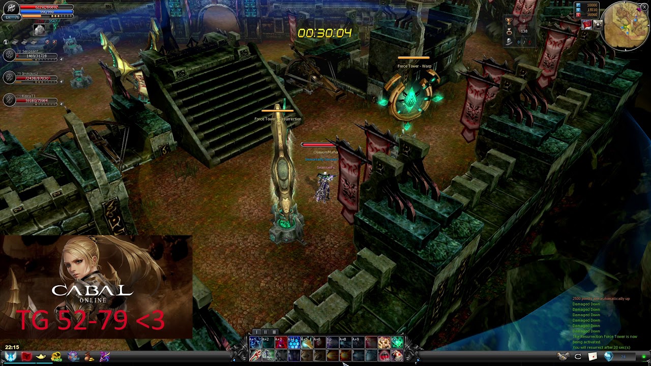 SeanseiFx | Cabal Online | TG52-79 | T1 | FG | OsmiumMafia
