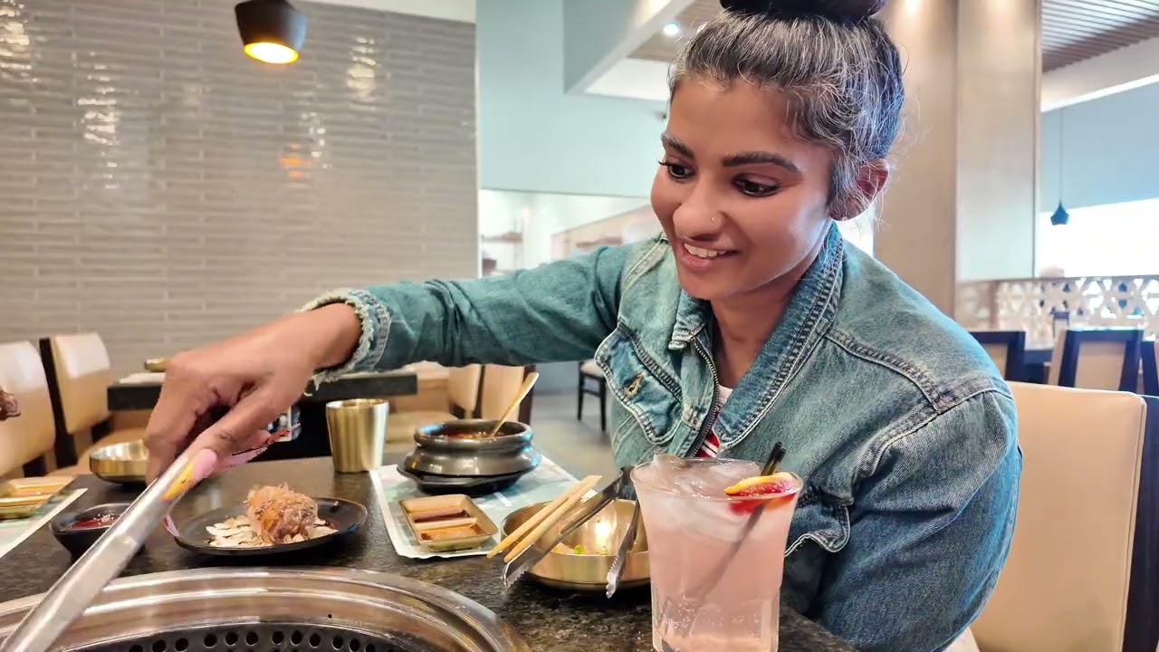 Везу мужа на его первое корейское барбекю | Doma Korean BBQ в Лас-Вегасе