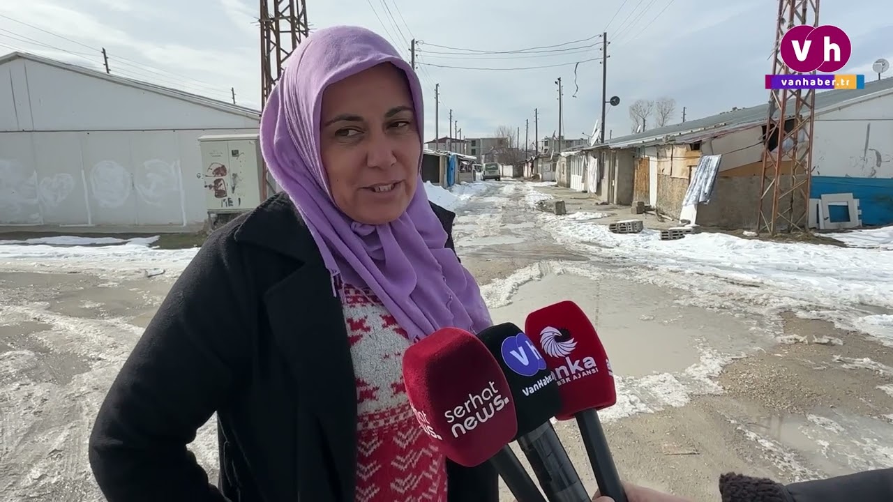 Van’da konteyner yaşamı kader oldu: 15 yıllık bitmeyen çile