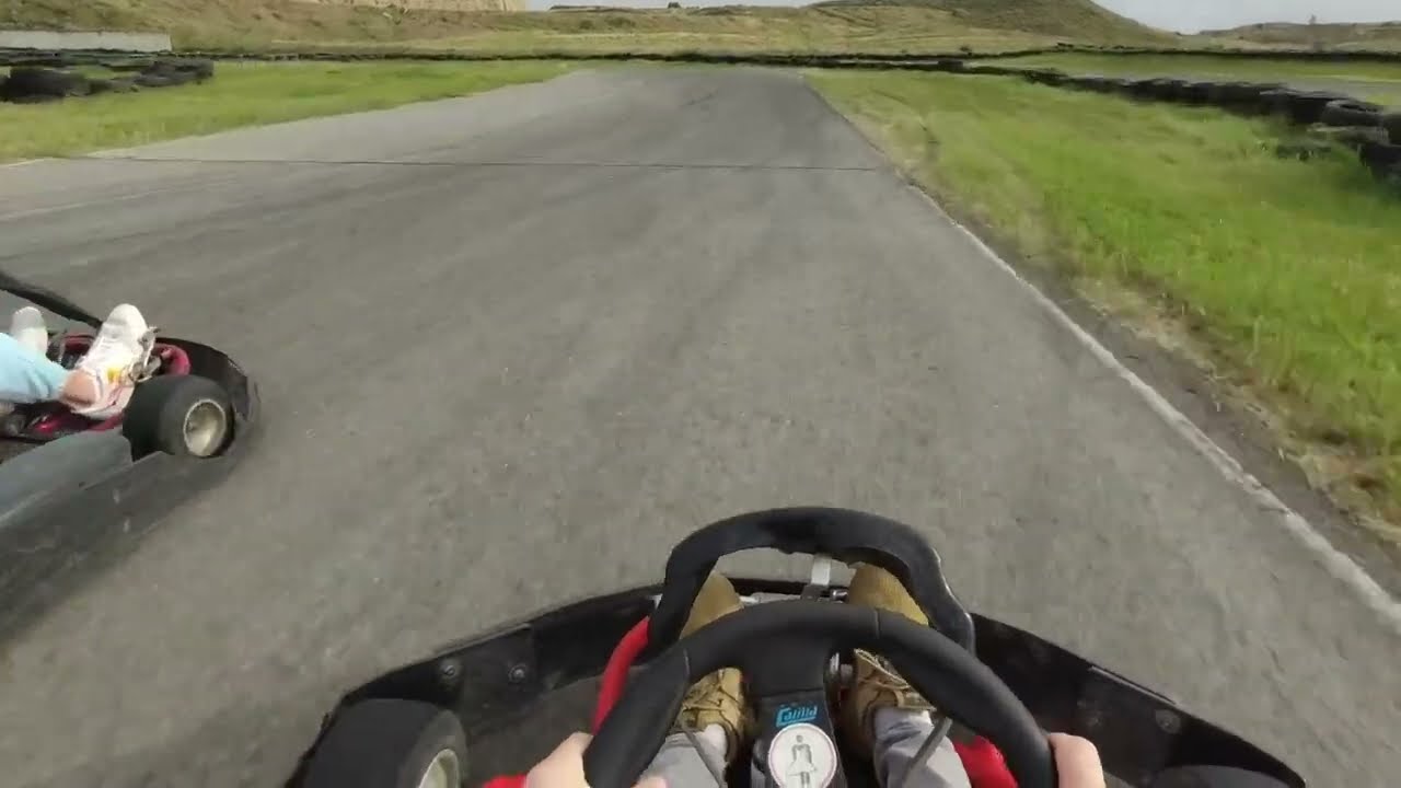 Karting Daytona Cyprus, crash. Best time 01:06:915