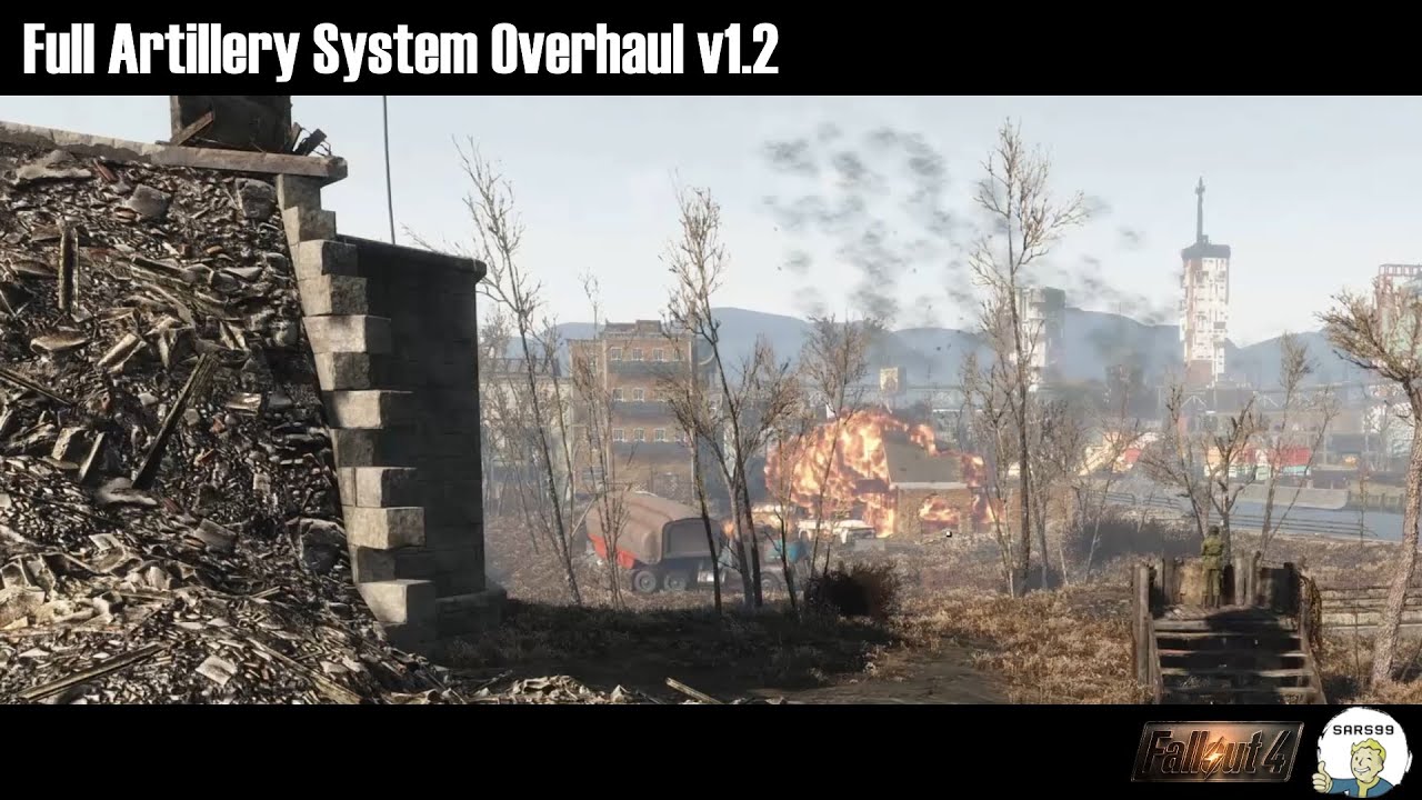 Fallout 4 | Mod Update: Full Artillery System Overhaul v1.2