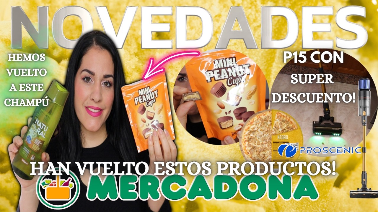 🔥HOY JUEVES 12 FEBRERO🔥NOVEDADES MERCADONA+PROSCENICP15 CON SUPER PRECIO!😍