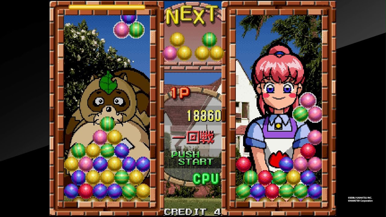 Arcade Archives SENKYU Gameplay 🔮 PS4 - Awesome puzzle game