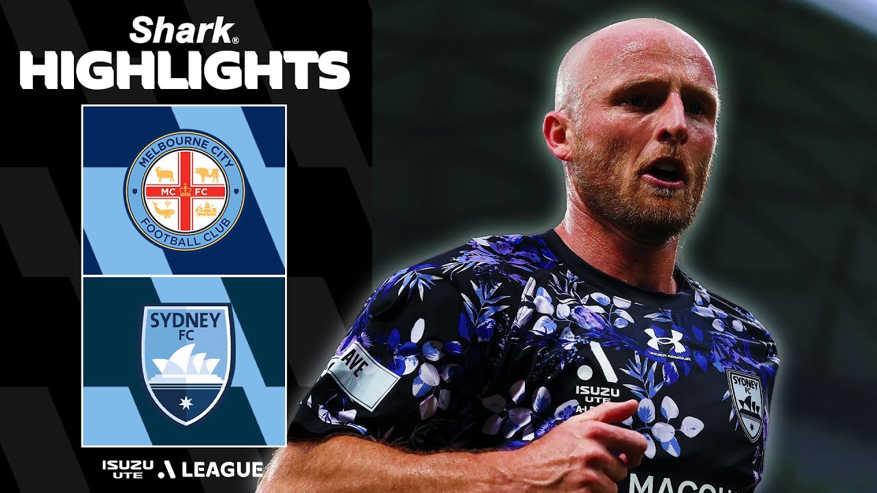Sydney FC v Melbourne City | SHARK HIGHLIGHTS | Isuzu UTE A-League 2025-26 | Round 11