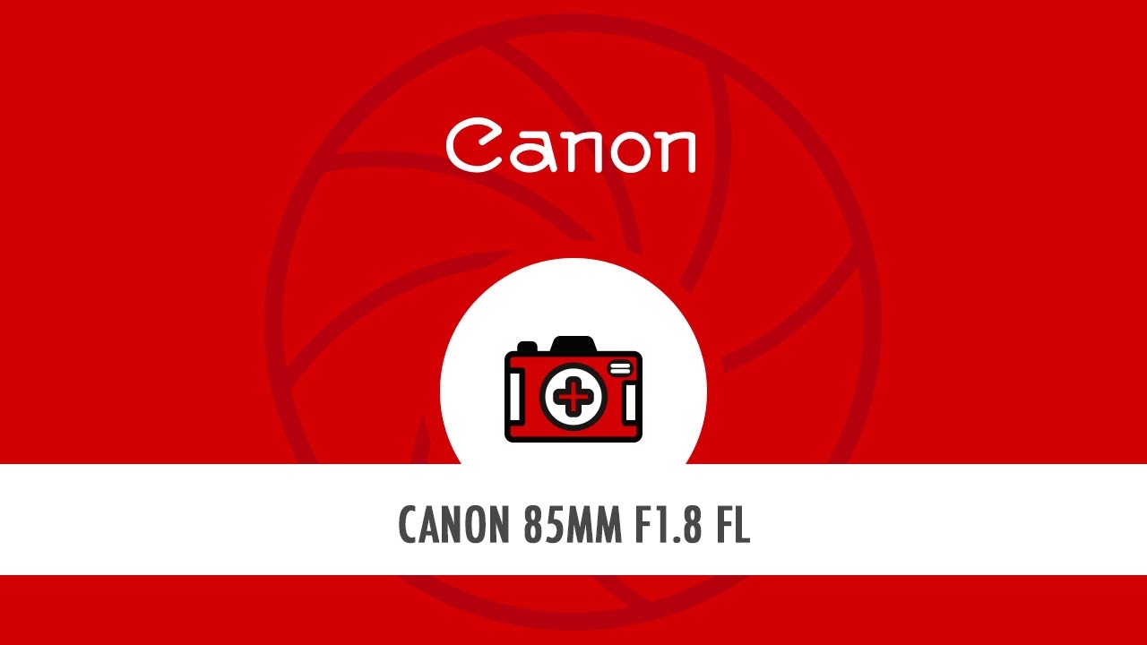 Canon FL 85mm f1.8 - Sauvetage, démontage, nettoyage