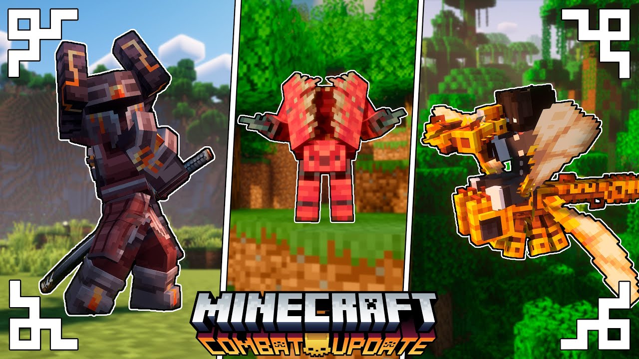 🔥MODS que MEJORAN el COMBATE en Minecraft 1.20.1