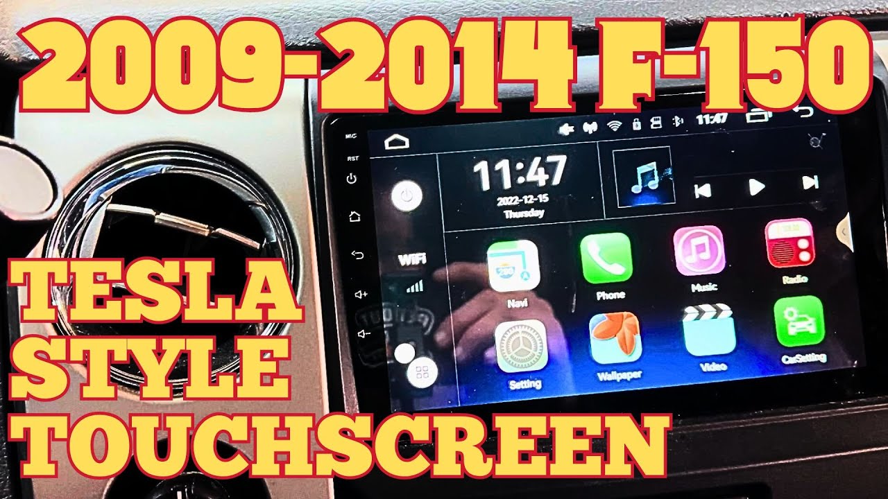 Модернизируйте свой F-150 2009–2014 годов с помощью радиоприемника Seicane, вдохновленного Tesla