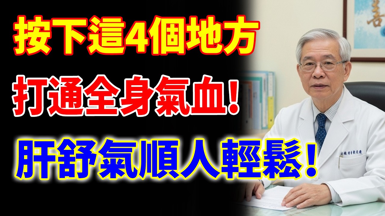 一切氣病，先「開四關」！這兩對穴位，用在憂鬱、失眠了！#健康#健康飲食 #養老生活 #老年健康 #樂齡健康