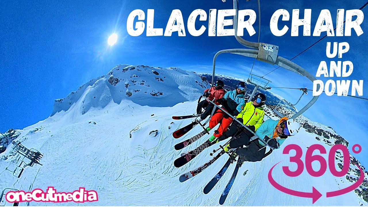 360 views on the Glacier Chair on Blackcomb Mountain   onecutmedia