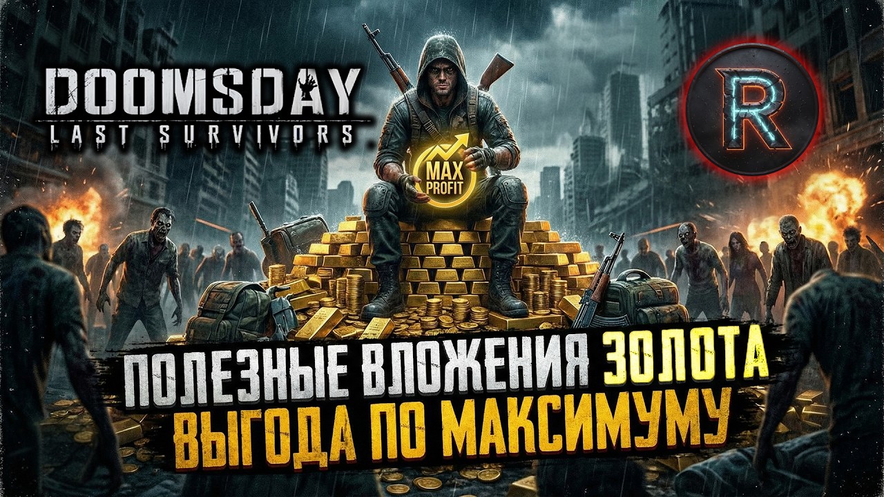 Вложения ЗОЛОТА - Максимальная Выгода! DOOMSDAY