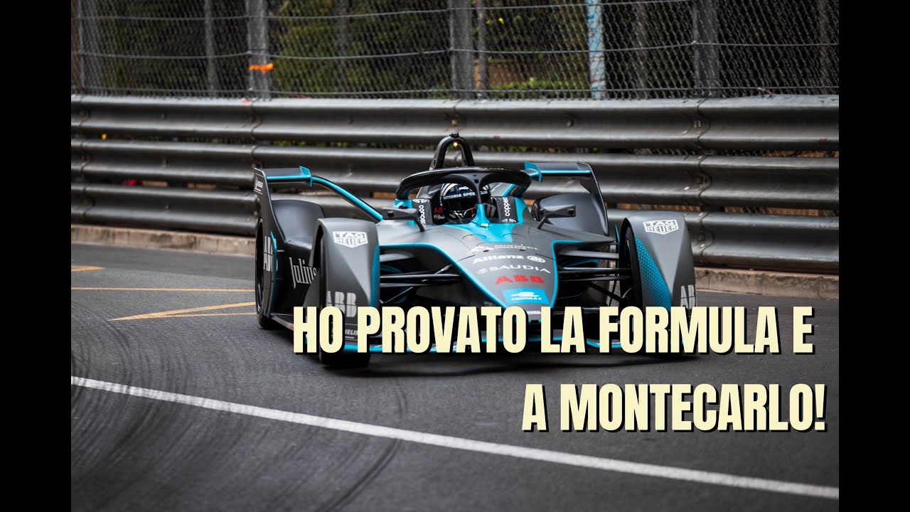 Con una FORMULA E a MONTECARLO!