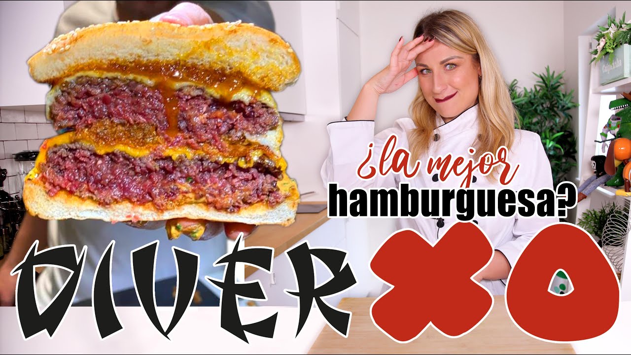 COCINANDO CON LA SHATUNGA: La hamburguesa más deseada de INSTAGRAM y de DIVERXO ❌⭕¿Merece la pena?❌⭕