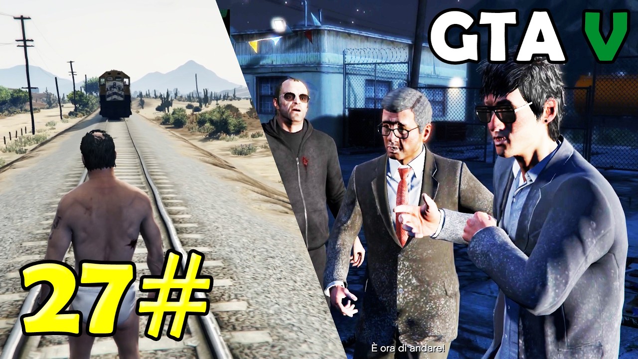 Grand Theft Auto V - #27 | Ci hanno rimasto solo le Mutande a Trevor... ladri