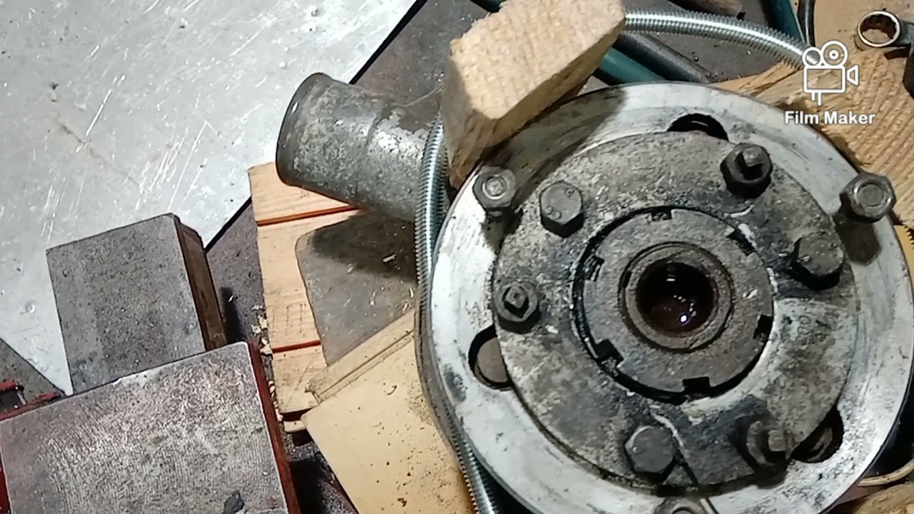 Fiat 125p demontaż pompy wody