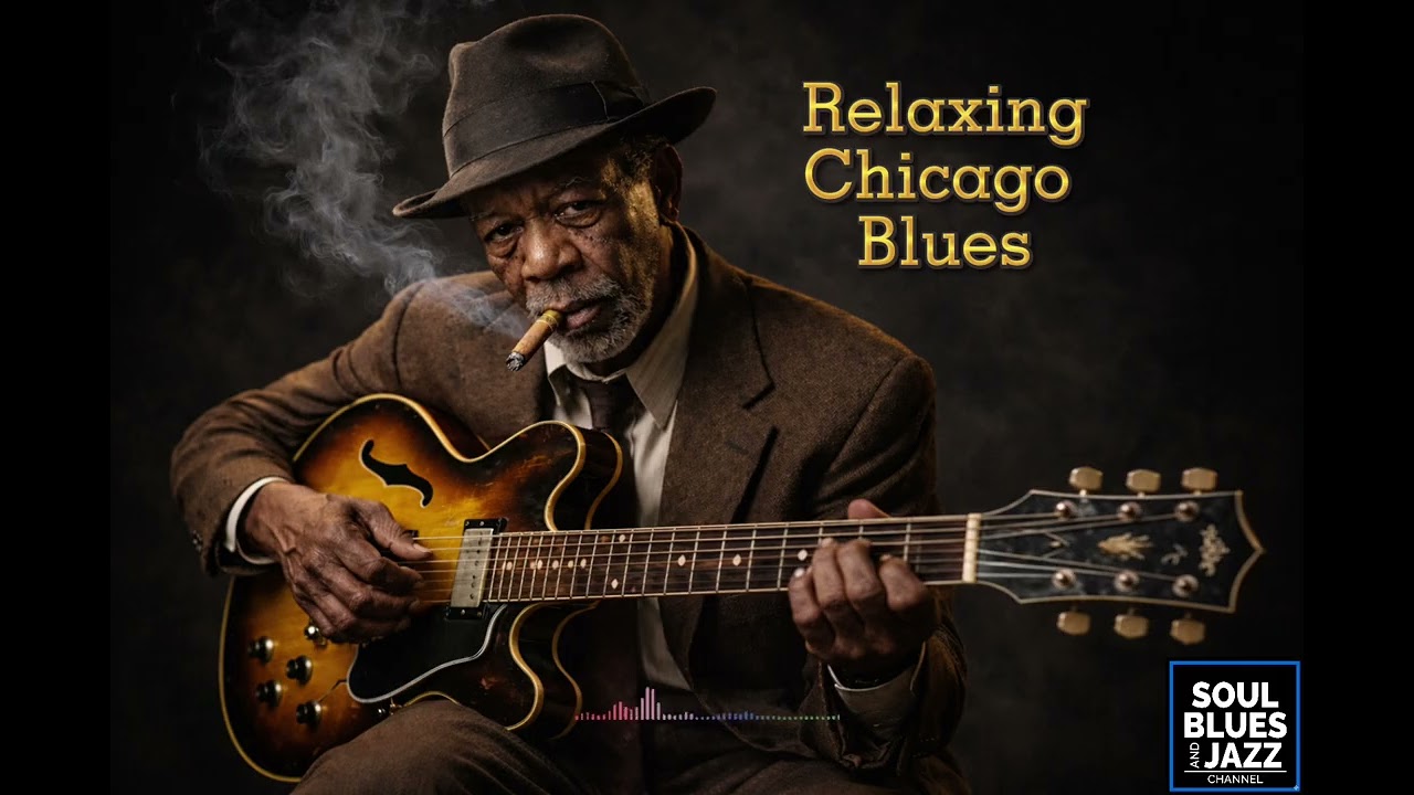 Soul Blues and Jazz: Midnight Chicago Blues & Soulful Guitar for Deep Relaxation