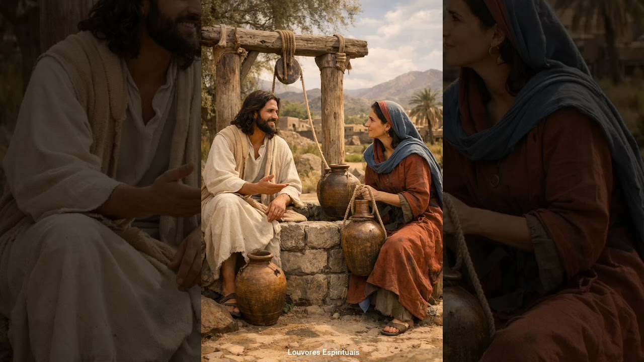 Jesus e a samaritana (Louvores Espirituais)🎤