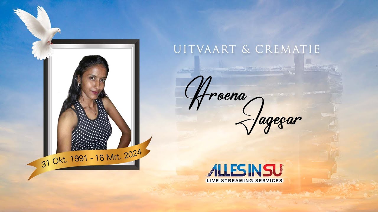 Live Streaming Uitvaart & Crematie: Aroena Jagesar ॐ