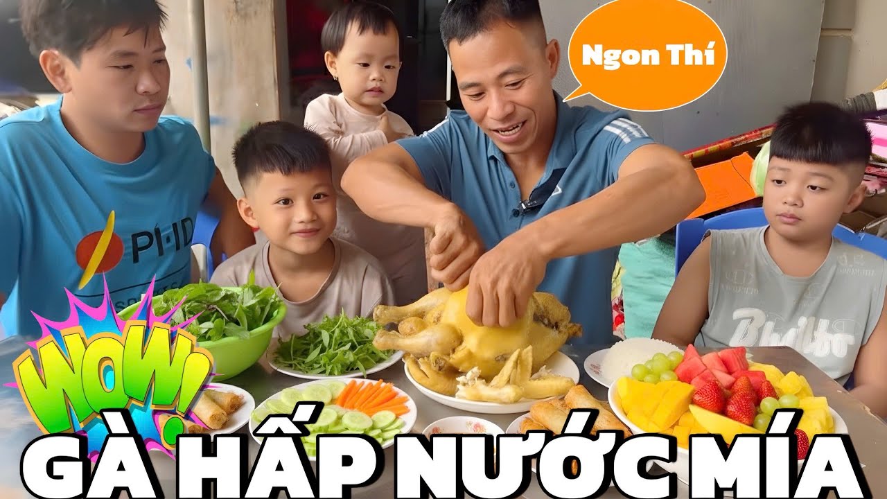 PHC/ Gà Hấp Nước Mía 