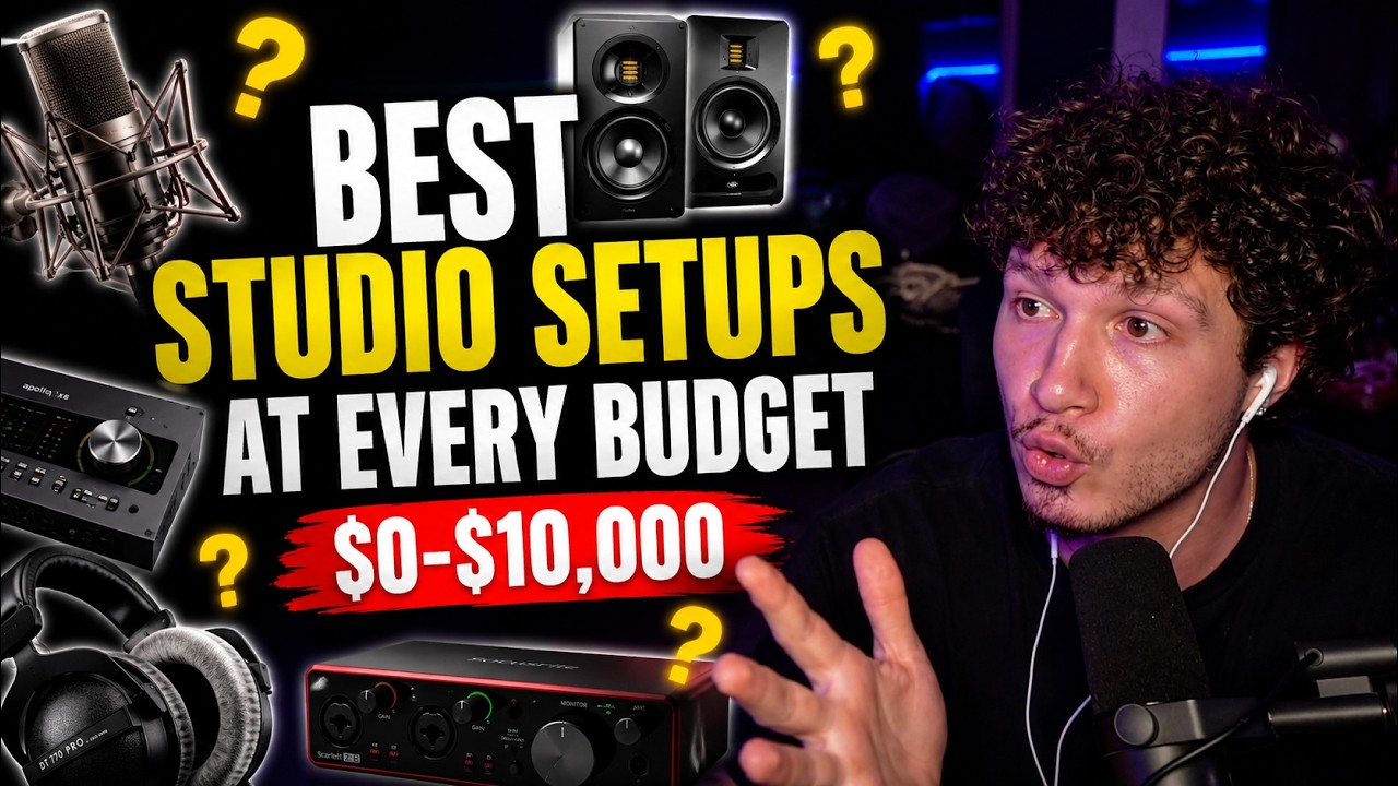 The BEST Studio Setup at Every Budget (live)