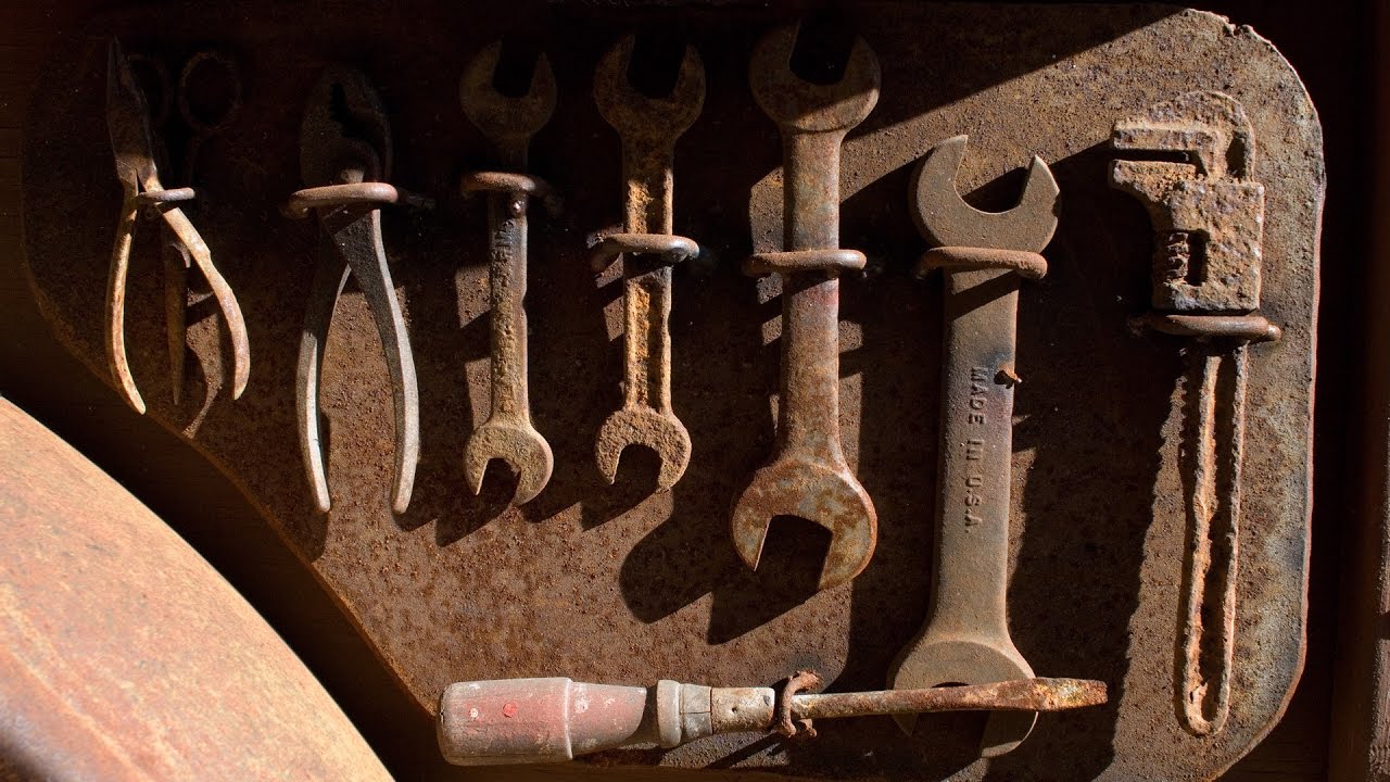 Bit kit - Cleaning rusty tools