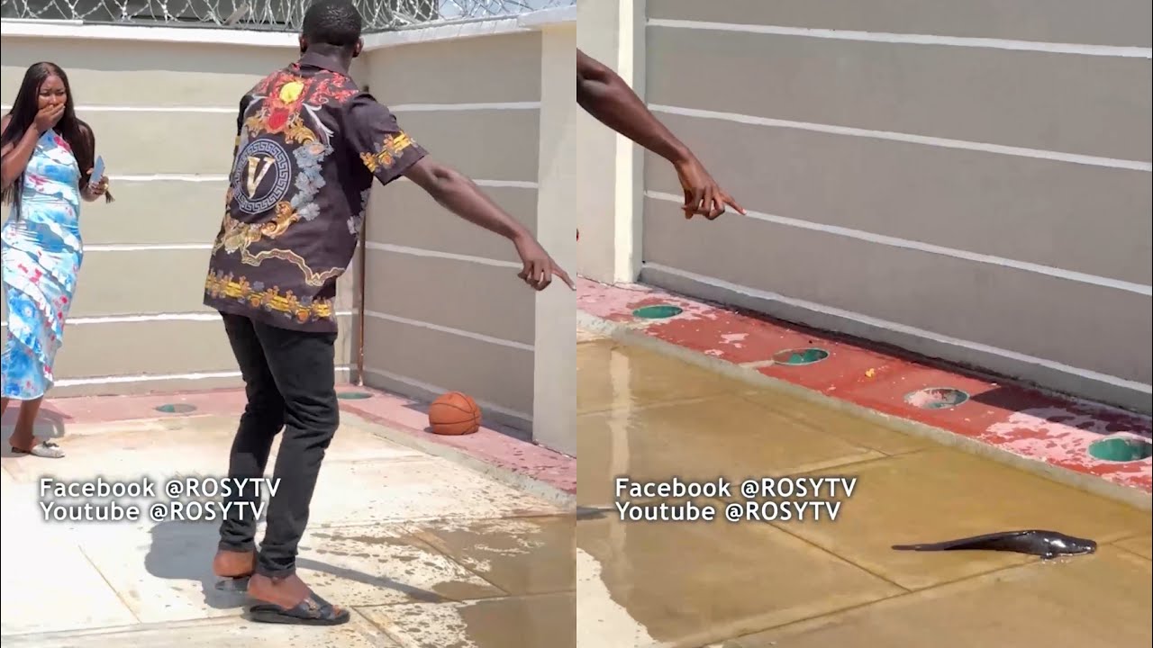 His girlfriend is a Marin€ sp! r!t. as soon as he pour the water, what happens will amaze you