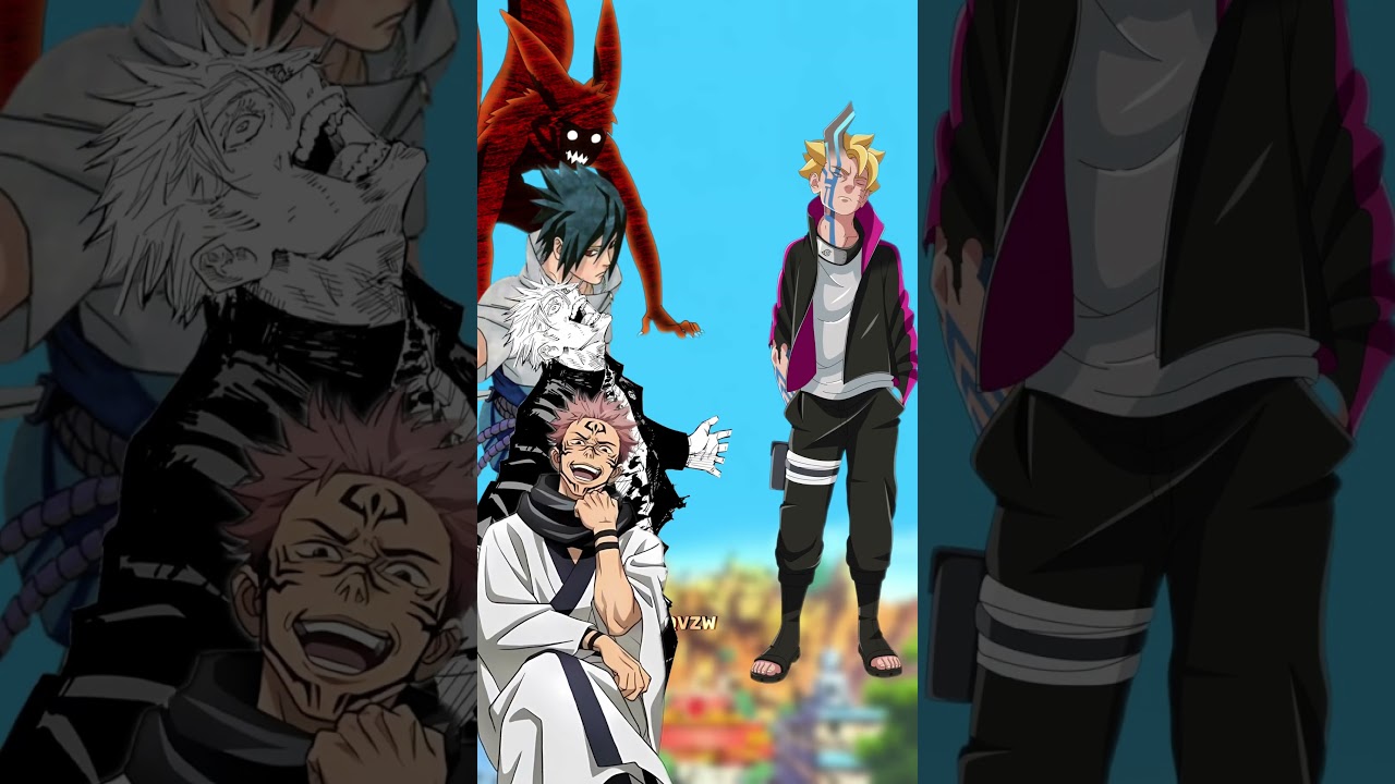 Boruto Vs Naruto Sasuke Gojo & Sukuna