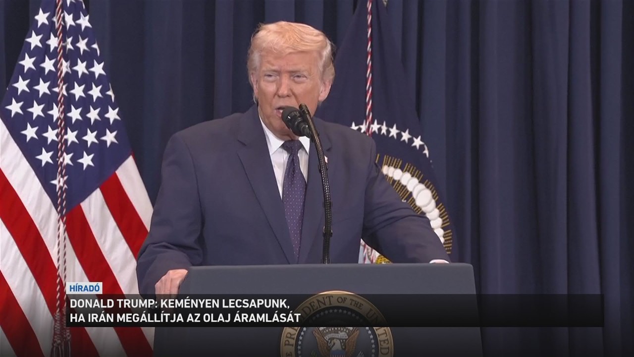 Donald Trump  keményen lecsapunk