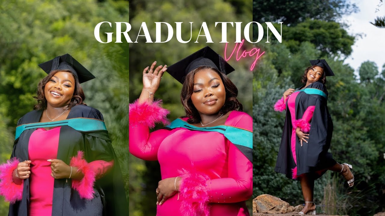 GRADUATION VLOG | SOUTH AFRICAN YOUTUBER | UNISA BEd Graduate | GRAD PREPS | GRWM | GRAD CEREMONY