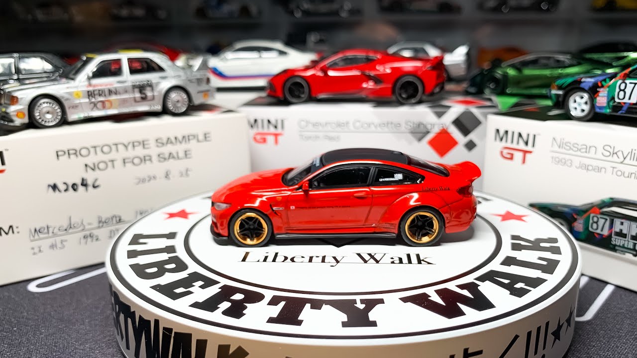 Lamley SNEAK PEEK: Huge Mini GT Preview - C8, 190E, M4, & LBWK Turntable!