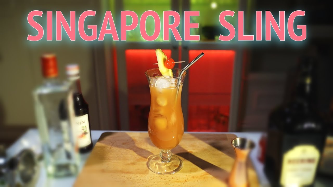 Singapore Sling - Kuinka se tehdään?