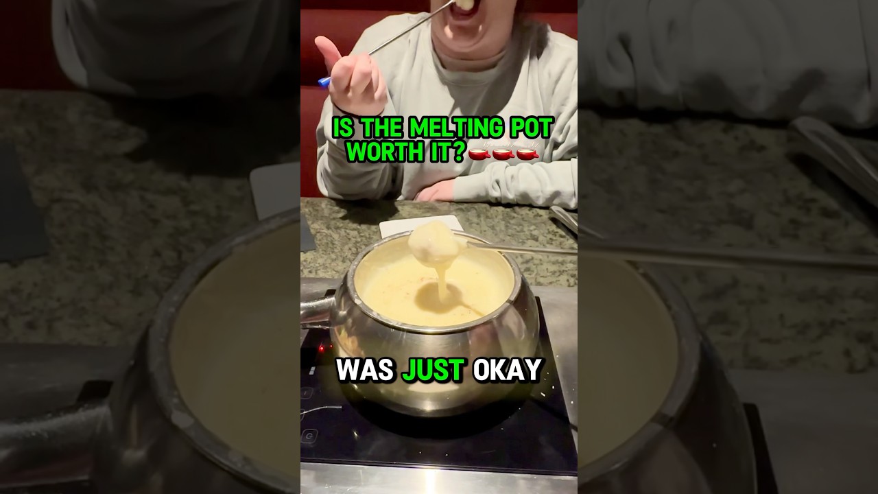 Is The Melting Pot worth it in 2025? Feast or pass on this fondue. #foodreview #food #fondue