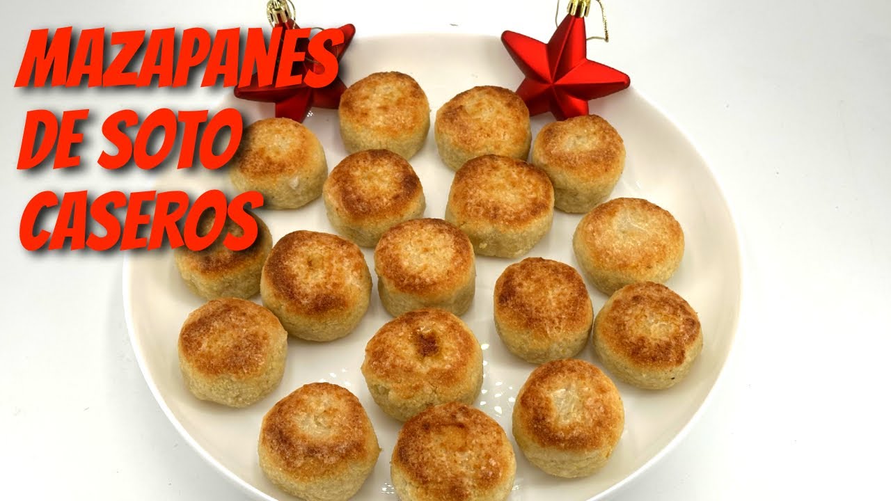 Cómo hacer mazapanes de Soto caseros para Navidad - Recetas de Javier Romero