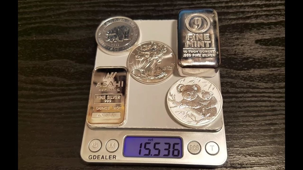 How to PROPERLY weigh your Silver