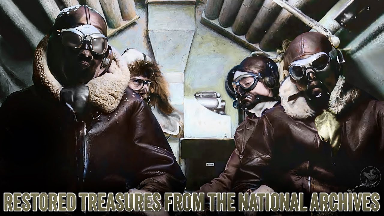 WWII Army Air Force Alerts | Rare & Restored Videos From The National Archives (NARA) | HD