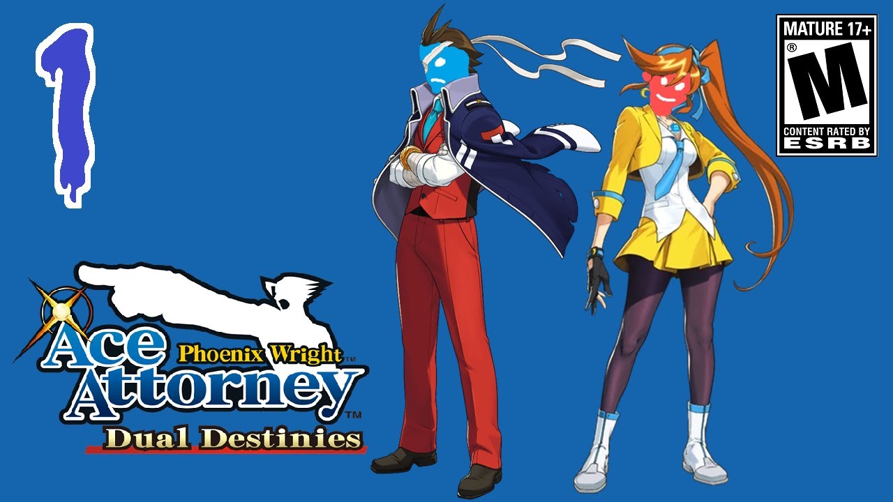 Ace Attorney Dual Destinies Part 1 - STARTING WITH A BANG! (Case 1 Start)