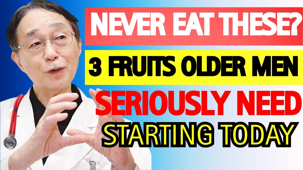Urologist: Men Over 60 Should Eat These 3 Fruits Daily (Blood Flow & Prostate Support)