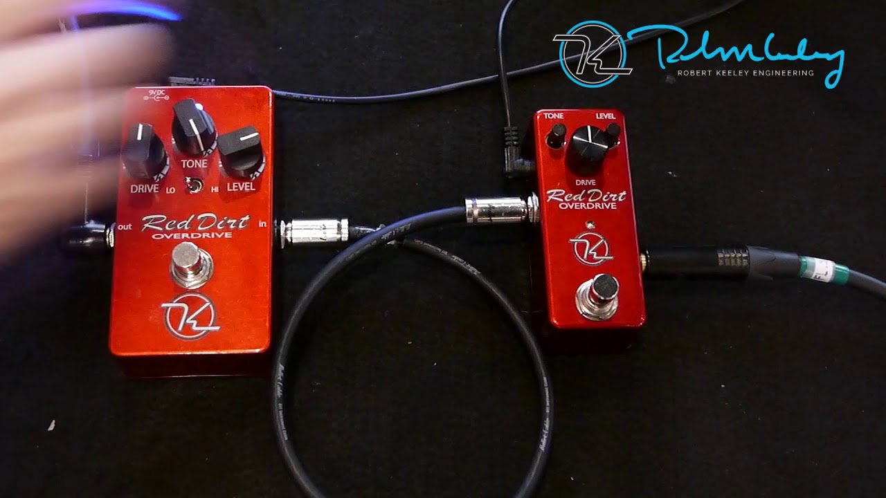 Keeley Electronics Red Dirt Overdrive Vs. Red Dirt Mini