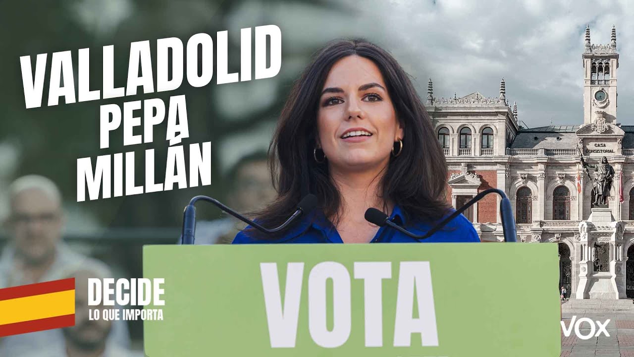 Discurso de Pepa Millán en el inicio de campaña en Valladolid #Votaloqueimporta
