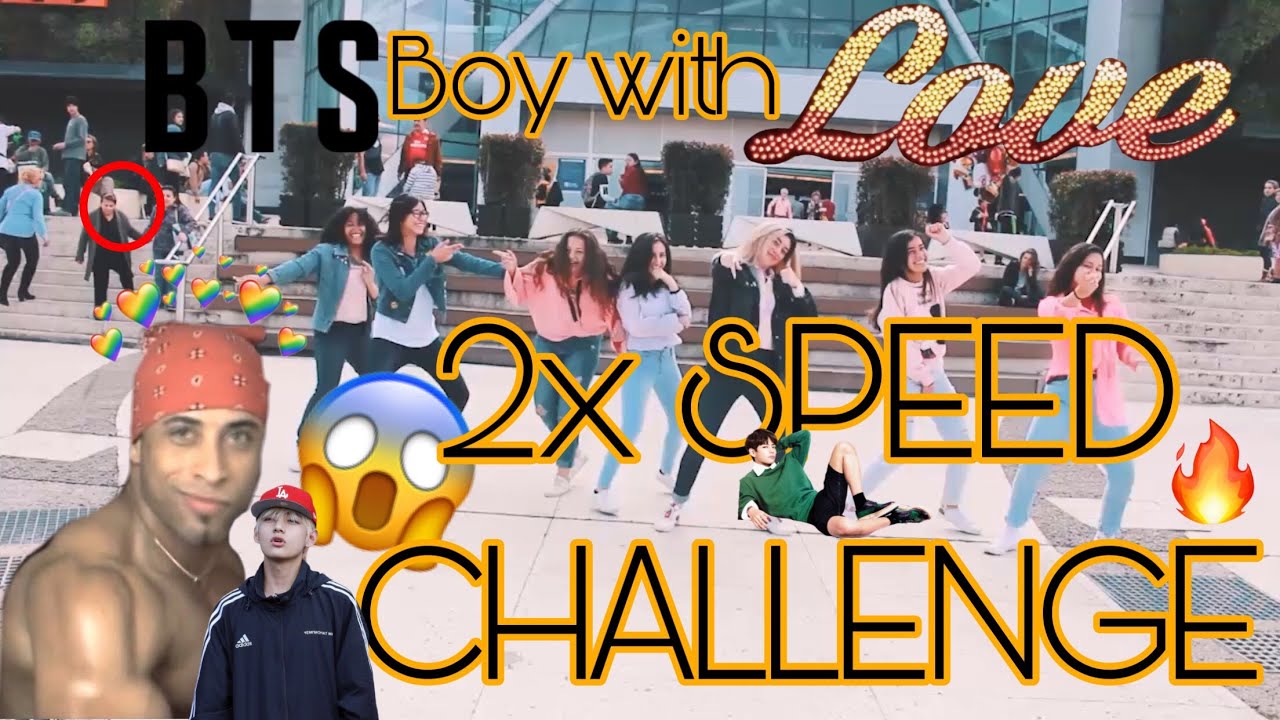 [K-POP IN PUBLIC COLOMBIA] BTS 방탄소년단 _ Boy With Luv 2x Speed Challenge _By Aeternum Dance Crew
